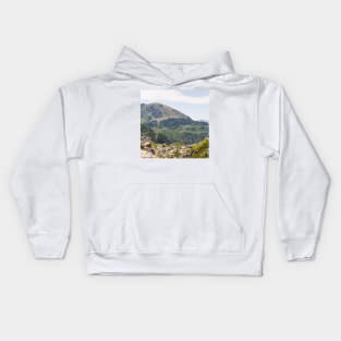 Mountain Landscape in Andorra Kids Hoodie